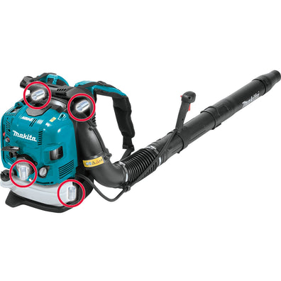 Makita EB7660TH 75.6mL 4-Stroke Petrol Backpack Blower, Tube Throttle