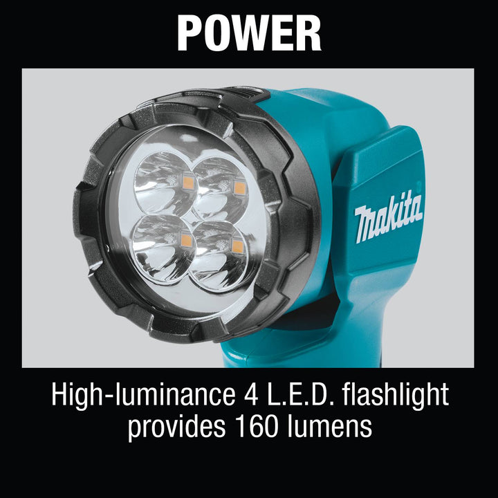 Dml815 Makita DML815 18V LXT Lithium-Ion Cordless LED Flashlight (Bare Tool O ...