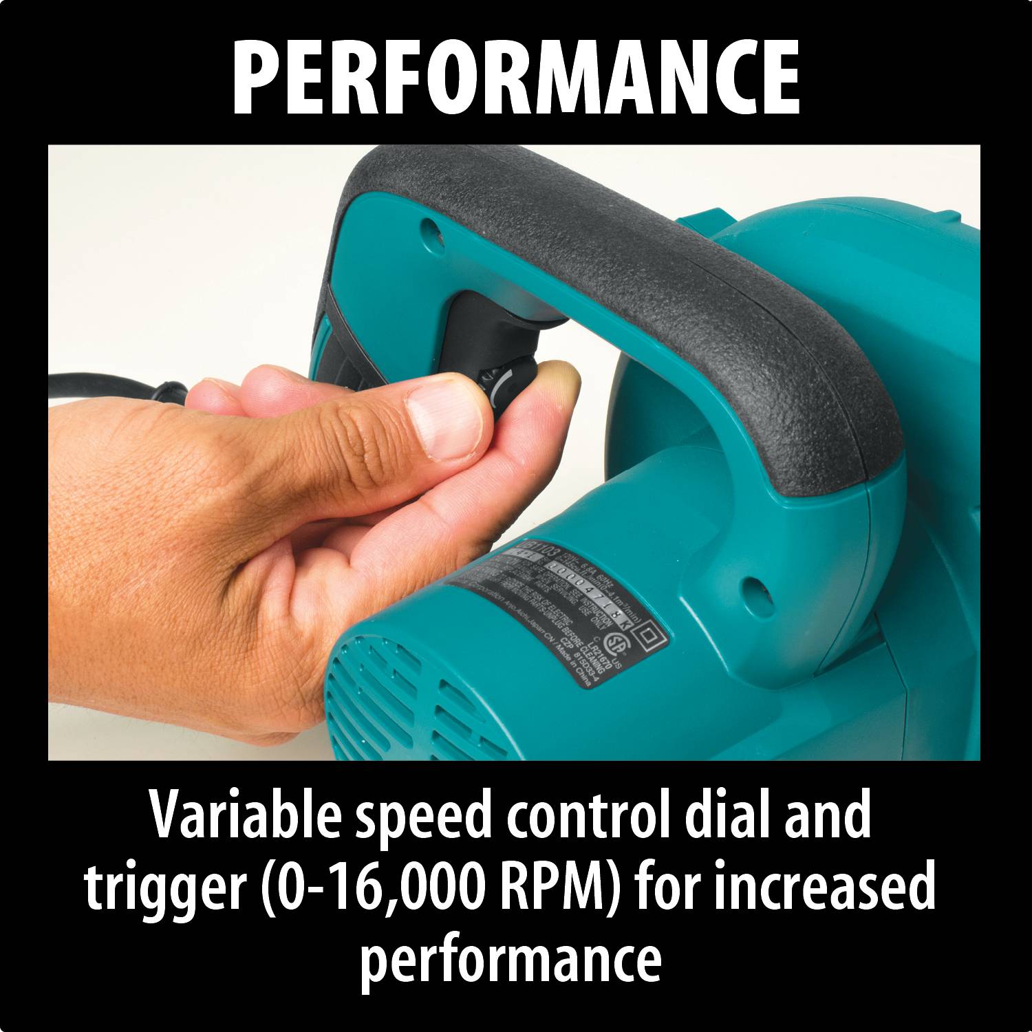 Makita UB1103 Variable Speed Blower (600W)