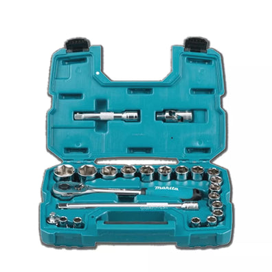 Makita B-65589 - 23pcs. 1/2″ Ratchet & Socket Set