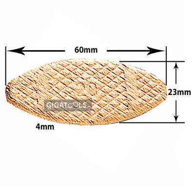 Makita A-16944 Biscuit Joiners No. 20 ( Pack of 100pcs ) for PJ7000