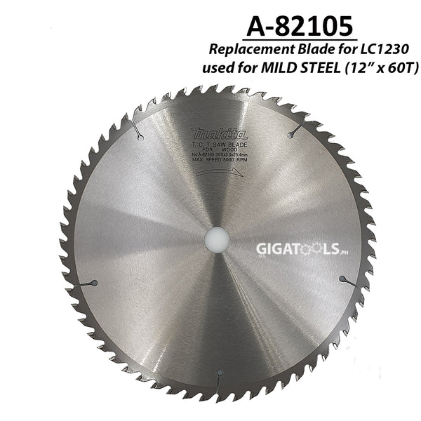 Makita A-82105 TCT Circular Saw Blade for Mild Steel 305mm (12" x 60T) ( CIRSWBL ) - GIGATOOLS.PH