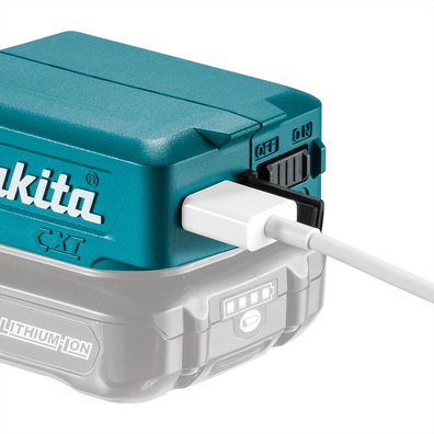 Makita ADP08 Cordless Power Source 12Vmax CXT™ Li‑Ion (Battery and Charger not Included)