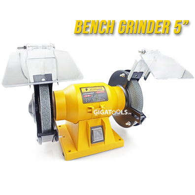 Powerhouse PH-125 5-inch Bench Grinder 1/4hp Copper Wire (180W) - GIGATOOLS.PH