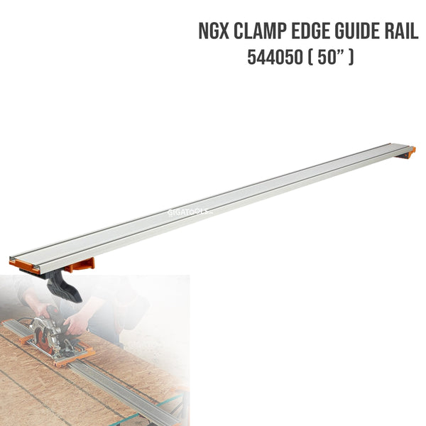 BORA NGX 50" Clamp Edge Guide Rail for Bora Jigsaw Guide and Bora Circular Saw Plate ( 544050 ) ( GUIDE RAIL ONLY )