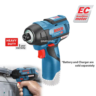 Bosch GDR 12V-110 Professional Cordless Brushless Impact Driver 12V (Bare Tool Only) - Made in Malaysia