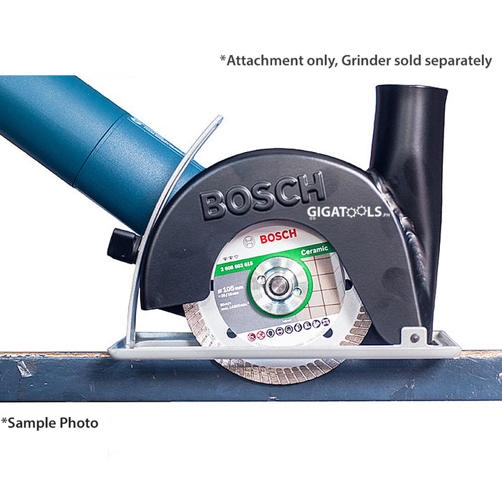 Bosch Dust Collection Attachment for Angle Grinders 1619P06514 (Compatible with GWS 5-100, GWS 060, GWS 6-100/S, GWS 7-100/T, GWS 8-100C/CE only) - GIGATOOLS.PH