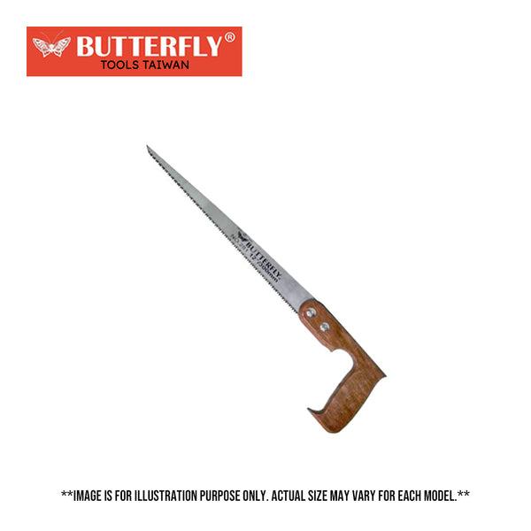 Butterfly 12" Carpenter Saw w/ Wood Handle ( #281 ) (TAIWAN)