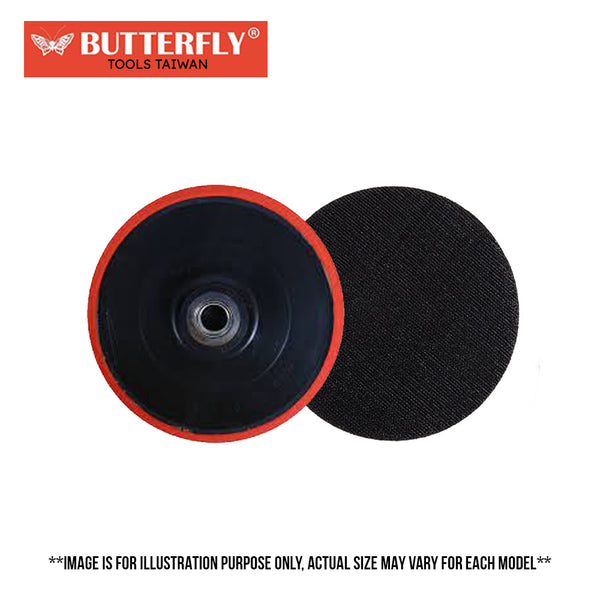 Butterfly Plastic Backing Pad for Velcro Disc (TAIWAN)