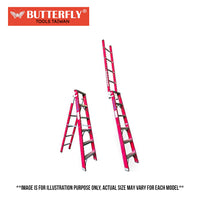 Butterfly Fiberglass Dual-Purpose Ladder (TAIWAN)