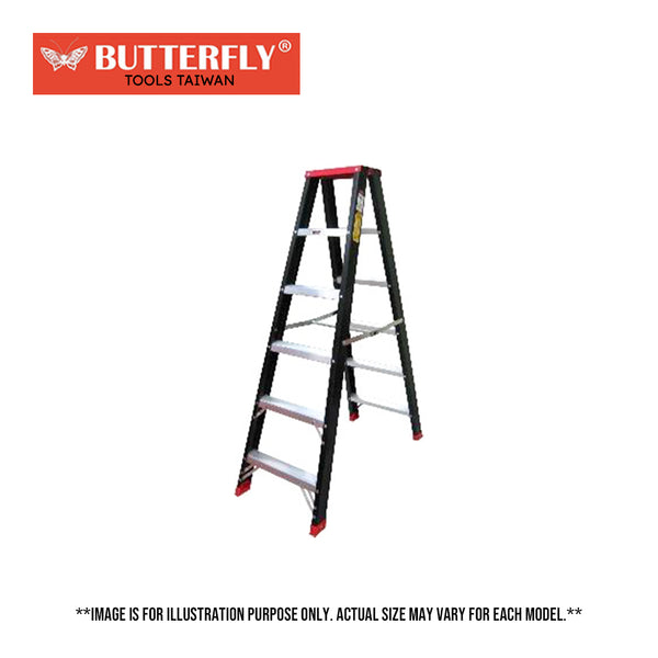 Butterfly Fiberglass Double-Sided Ladder