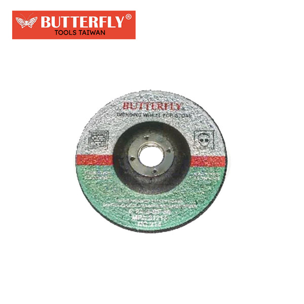 Butterfly 4" Grinding Wheel for Stone ( #214N )