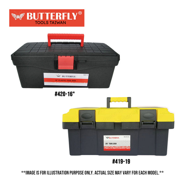 Butterfly Plastic Tool Box