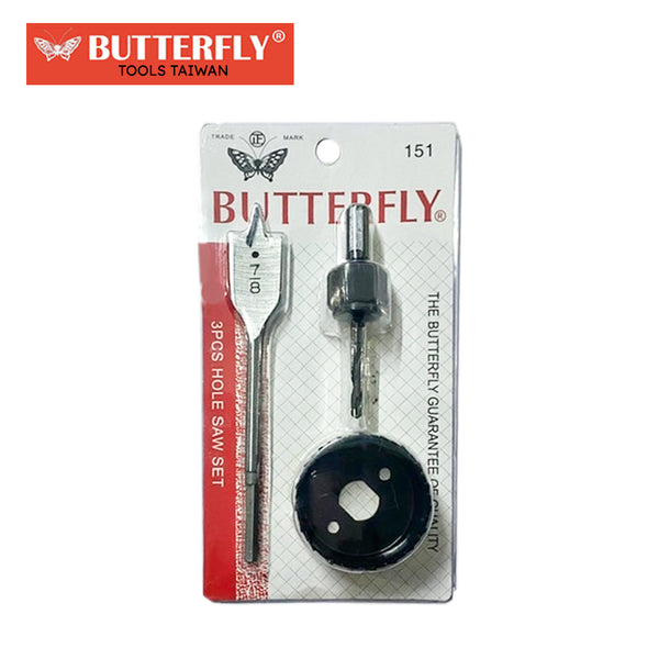 Butterfly Hole Saw Set ( #151 )