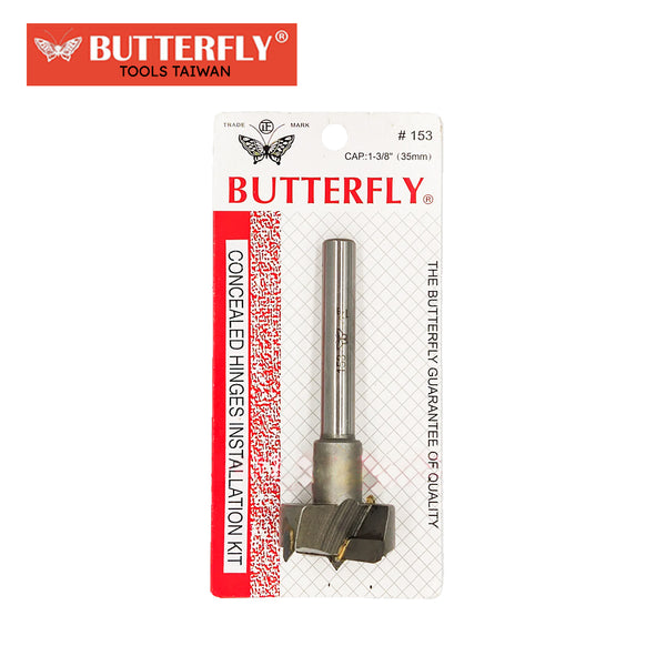 Butterfly Tungsten Concealed Hinges Installation Kit ( #153 ) (TAIWAN)