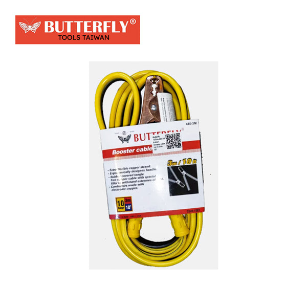 Butterfly 3meters Booster Cable ( #480 ) (TAIWAN)