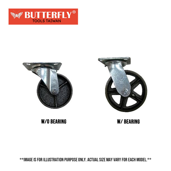 Butterfly Swivel Steel Caster Wheel ( #703 )