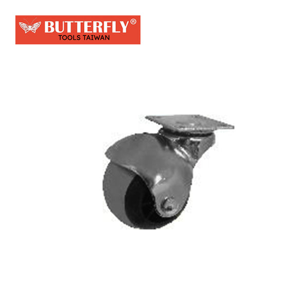 Butterfly 2" TPR Ball Caster Wheel (Plate Type) ( #BP50TPR )