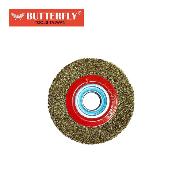 Butterfly 6" Circular Wire Brush for Bench Grinder ( #CWB-6 )