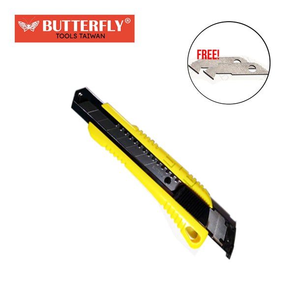 Butterfly Cutter Knife w/ 2pcs. Spare Blade ( #LC801 ) (TAIWAN)