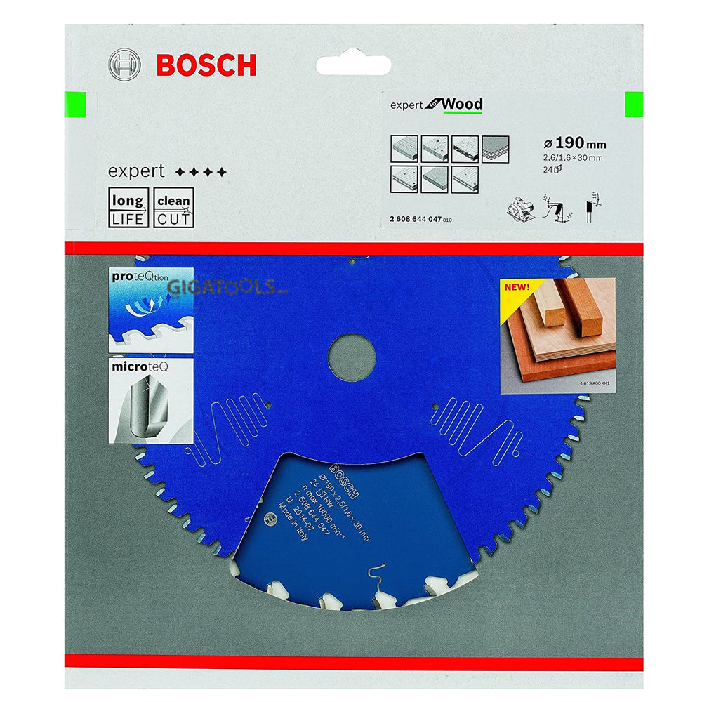 Bosch 7-inch 24T Circular Saw Blade Expert for Wood ( 2608644047 )