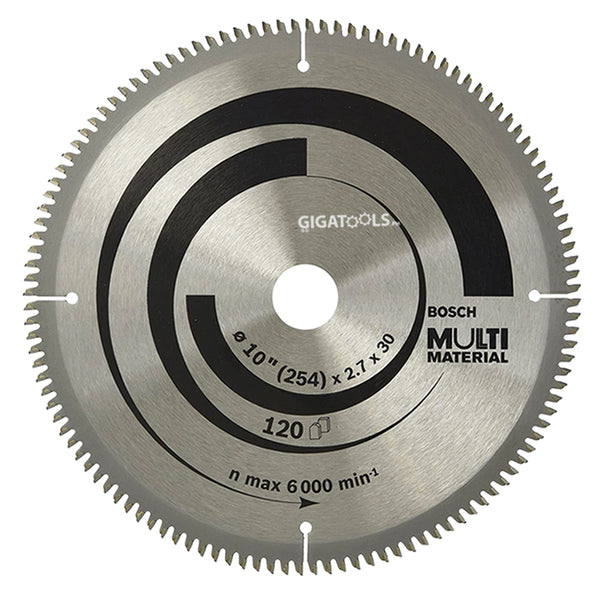 Bosch Circular Saw / Miter Saw Blade 10" x 120T Multi Material ( 2608642203 )
