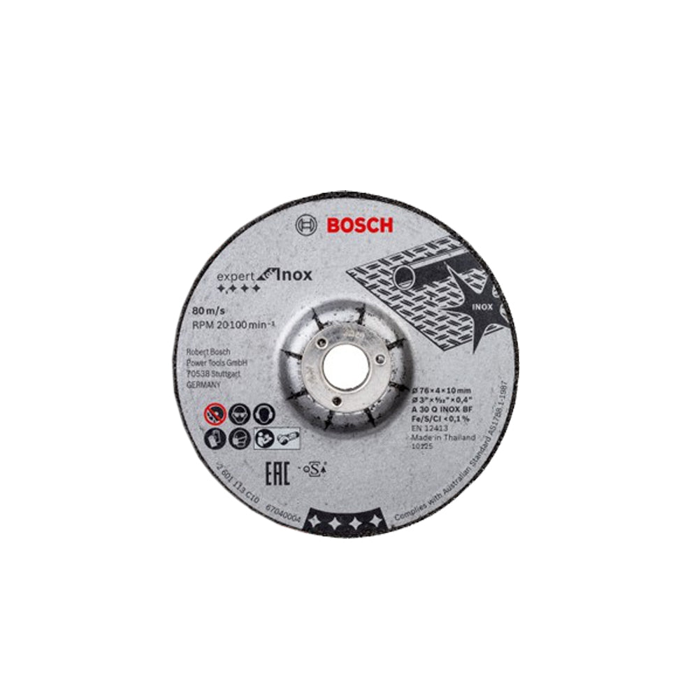 Bosch 3-inch ( 76mm ) Grinding Disc for Inox ( 2608601705 )