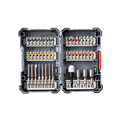Bosch 44pcs ExtraHard Pick and Click Mixed Screwdriver & Nutsetter Bit Set ( 2607017734 )
