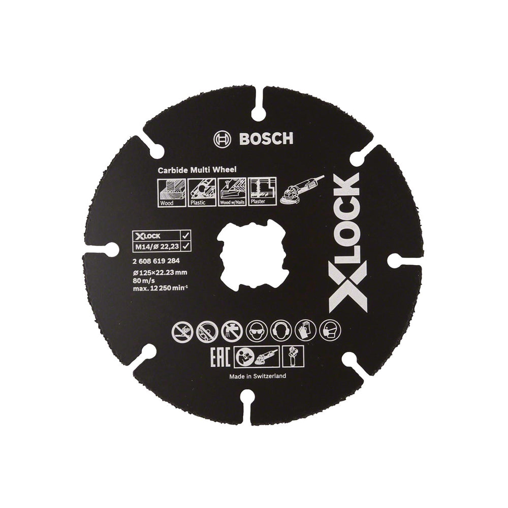 Bosch 5-inch ( 125mm ) X-LOCK Carbide Multi Wheel ( 2608619284 )