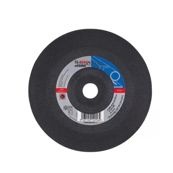 Bosch 7-inch Grinding Disc for Metal 180 x 6.6 x 22.23mm ( 2608600264 ) Made in Taiwan