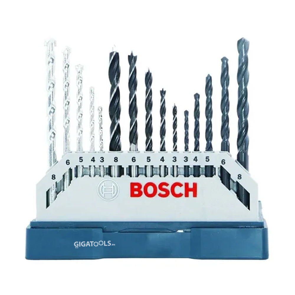 Bosch X-Line 15pcs Premium Combination Drill Bit Set ( 2607017504 )