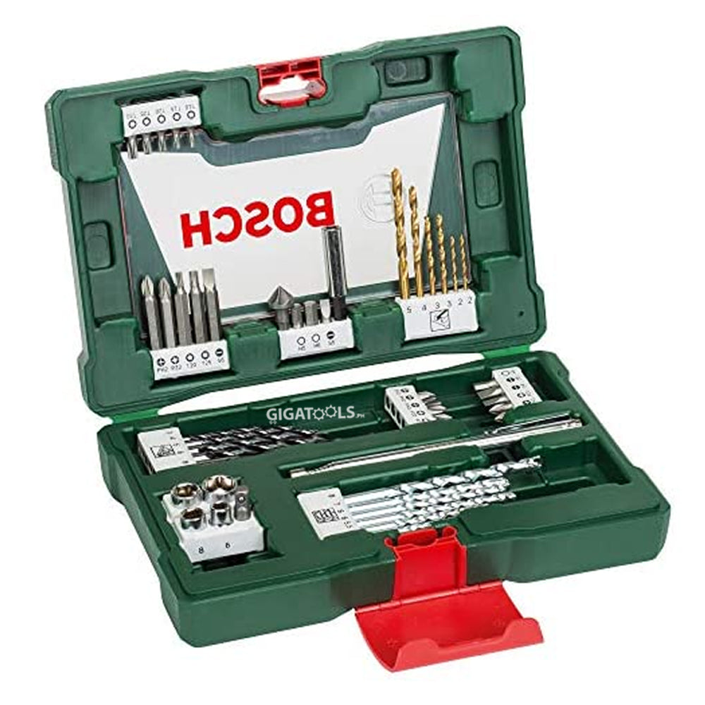 Bosch Premium V-Line 48pcs Mixed Drill bits and Accessory kit Set 2607017314 ( V Line )