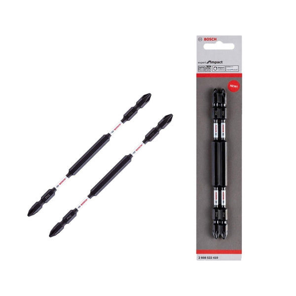 Bosch Magnetic Impact PH2 Double Ended Philips Screwdriver Bits ( 150mm ) ( 10's ) ( 2608522410 )