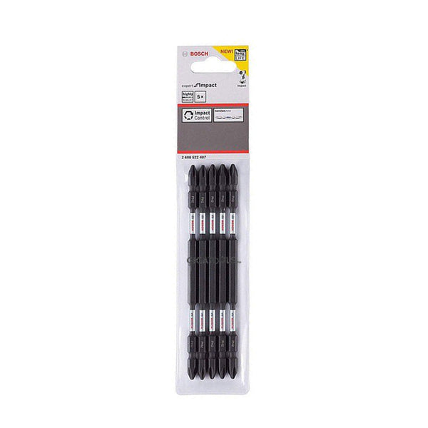 Bosch Magnetic Impact PH2 Double Ended Philips Screwdriver Bits ( 150mm ) ( 5's ) ( 2608522407 )