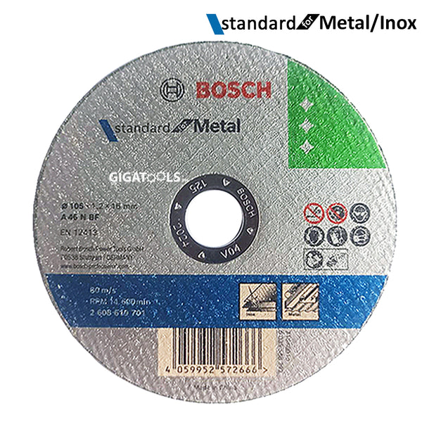 Bosch 4" Cutting Disc for Metal / Stainless Inox ( 2608619701 )