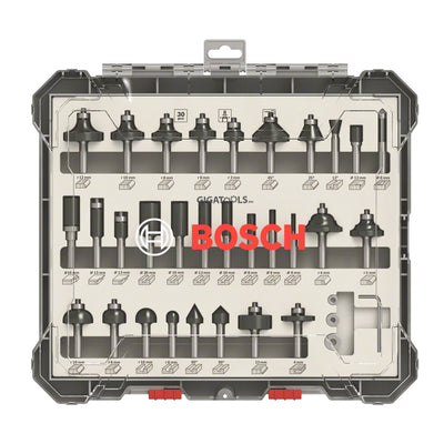 Bosch Professional 30pcs Greyline Mixed Router Bit Set ( 2607017476 )
