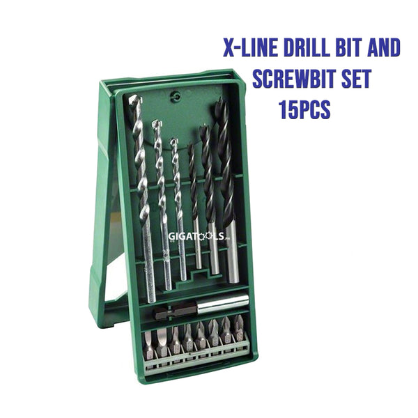Bosch X-Line Combination Drill and Screw Bit 15pieces Set ( 2607019579 )
