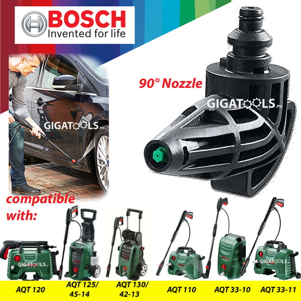 Bosch F016800354 90° Degrees Nozzle for Aquatak AQT High Pressure Washers - GIGATOOLS.PH