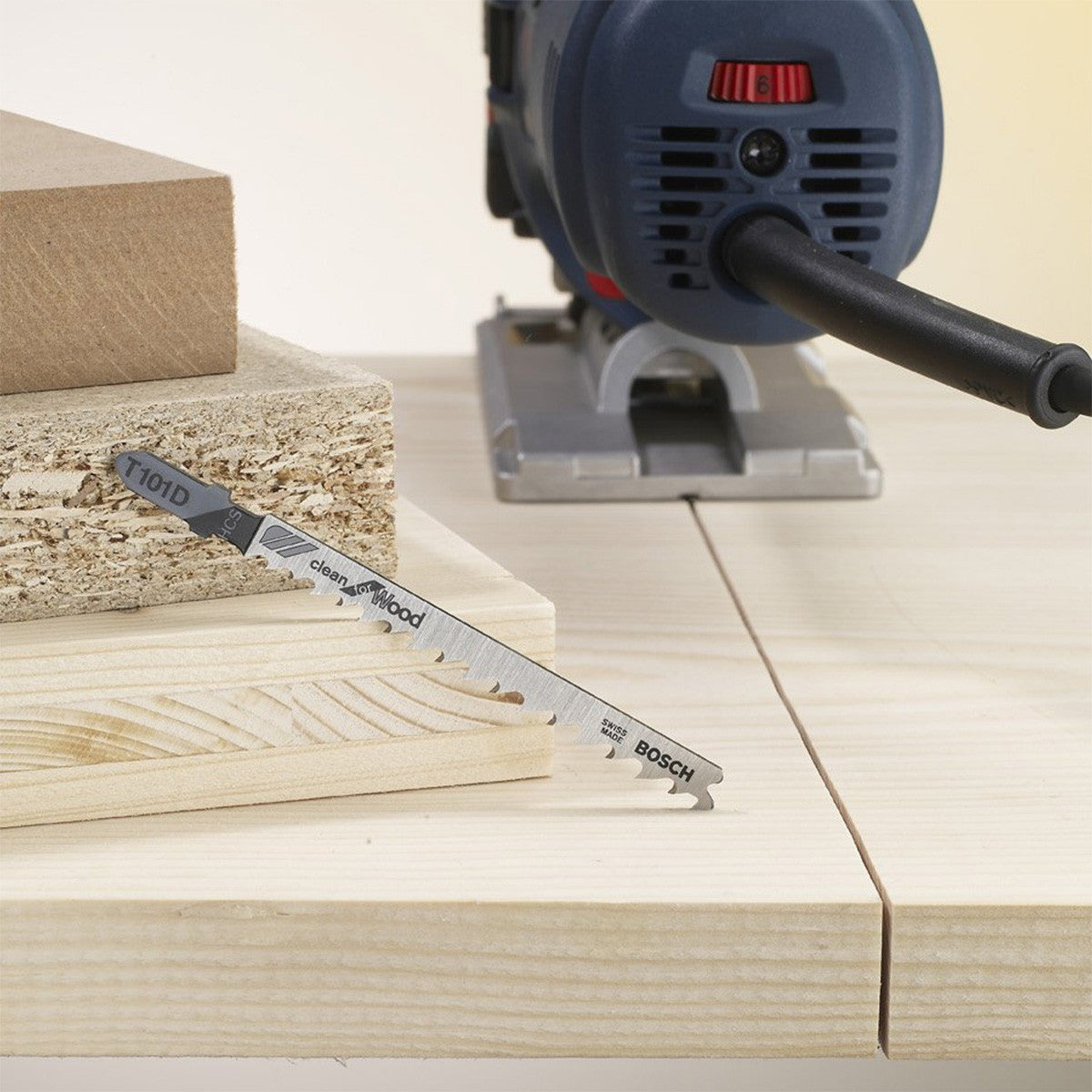 Bosch T101D Wood cutting Jigsaw Blades (5 Pack) - GIGATOOLS.PH