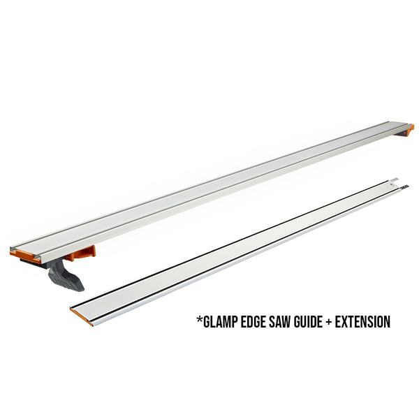 BORA NGX 50" Clamp Edge Guide Rail plus 50" Extension included (T-544100K)