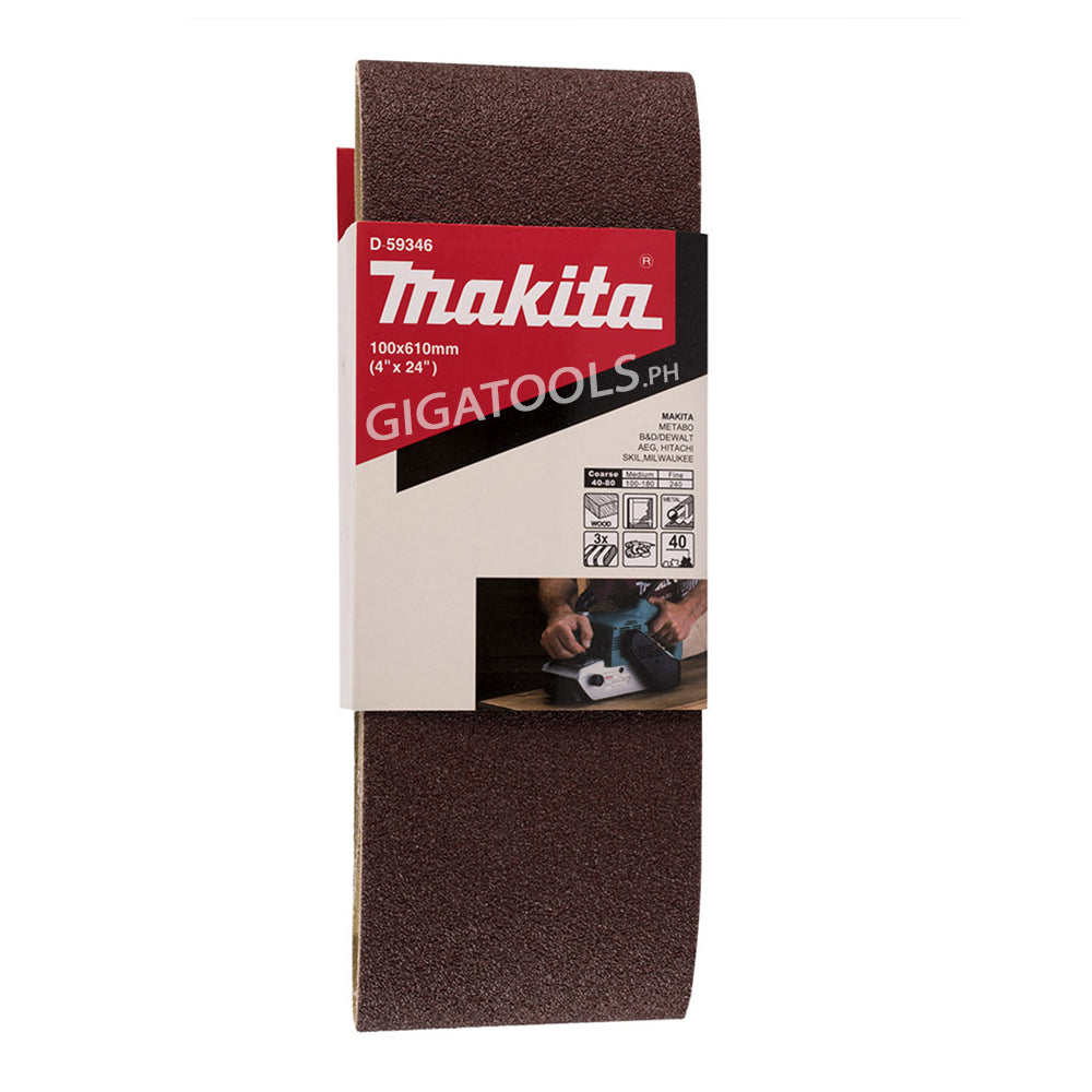 Makita D-59346 Standard line sandpaper for M9400M / M9400B – GIGATOOLS ...