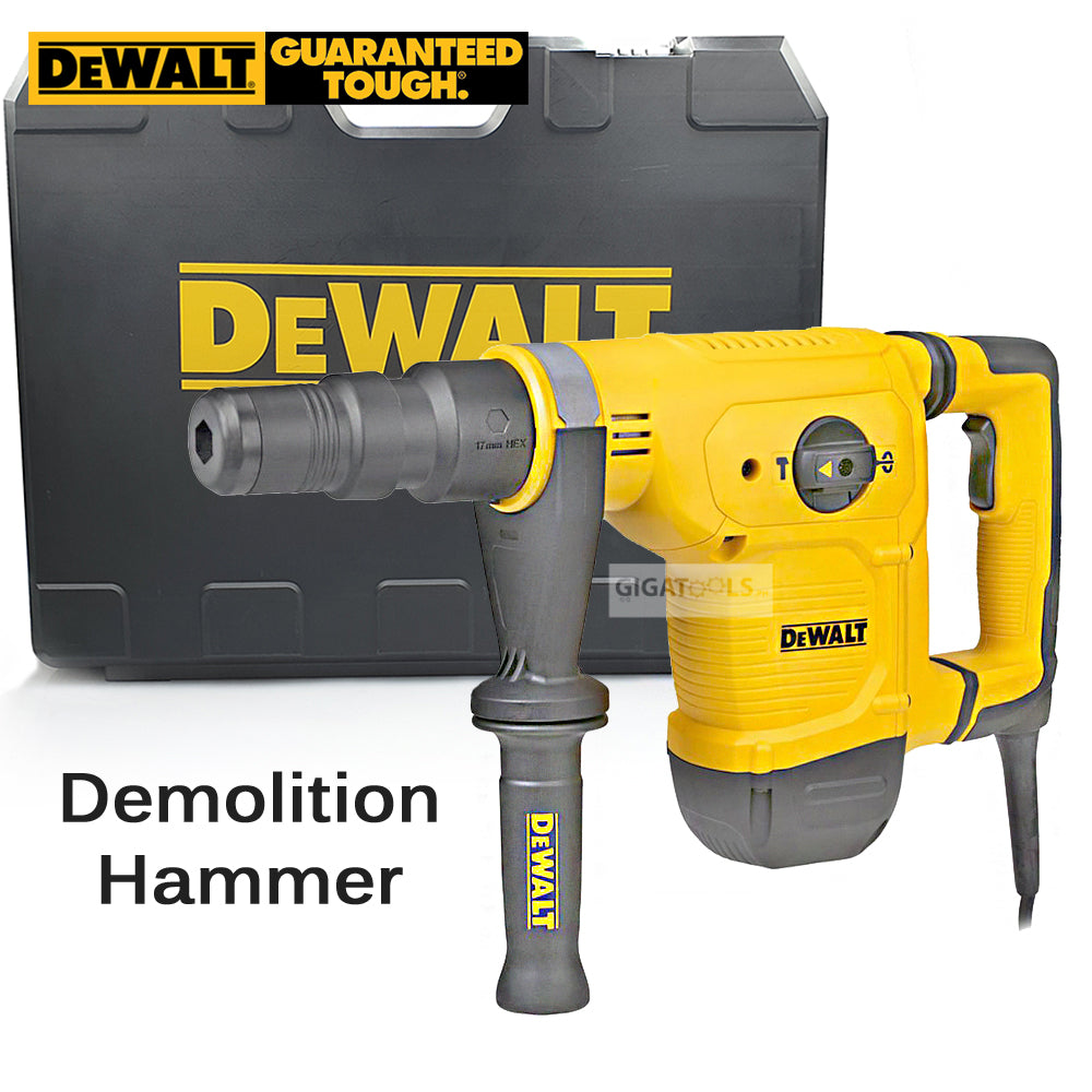 DeWalt D25811K Demolition Hammer 17mm Hex (1050W) - GIGATOOLS.PH