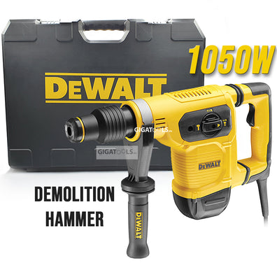 DeWalt D25481K 40mm SDS Max Heavy Duty 3 modes Combination Hammer (1050W) - GIGATOOLS.PH
