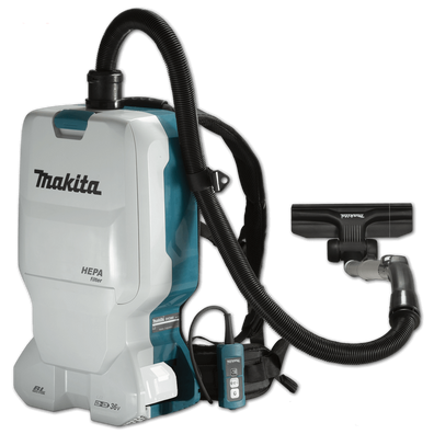 Makita DVC660Z Cordless Brushless Backpack Vacuum Cleaner Paper/Cloth Dust Bag: 6.0L/5.5L 18V x2 (36V) LXT® Li-Ion (Bare Tool Only)