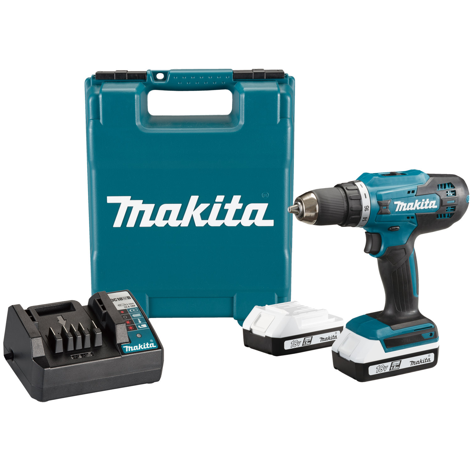 Makita DF488D002 Cordless Driver Drill 18V G-Series 13mm (1/2