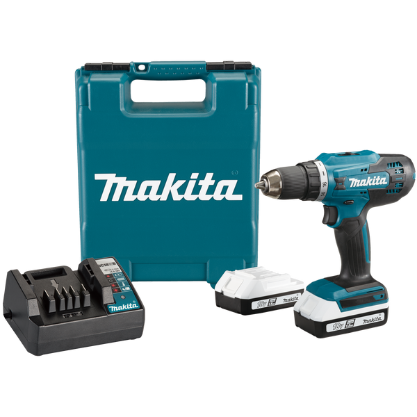 Makita DF488D002 Cordless Driver Drill 18V G-Series 13mm (1/2") Kit Set