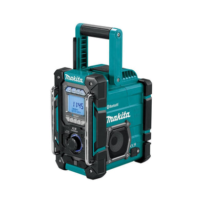Makita DMR300 Cordless Bluetooth Job Site Charger Radio AM/FM 89mm x2 12Vmax CXT™/18V LXT® Li-Ion/AC (Bare Tool)