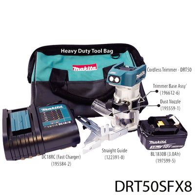 Makita DRT50SFX8 Cordless Brushless Trimmer 18V LXT®