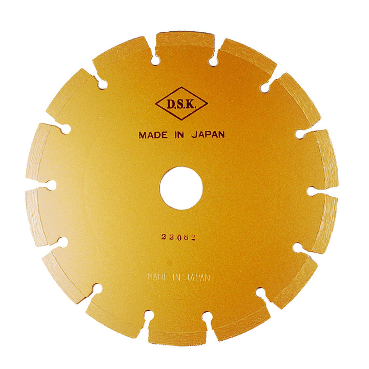 DSK Japan 7" (180mm) Diamond Cutting Wheel, Segment Type - GIGATOOLS.PH