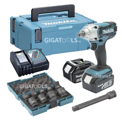 Makita DTW190JX1 Cordless Impact Wrench 18V LXT® Li-Ion - GIGATOOLS.PH